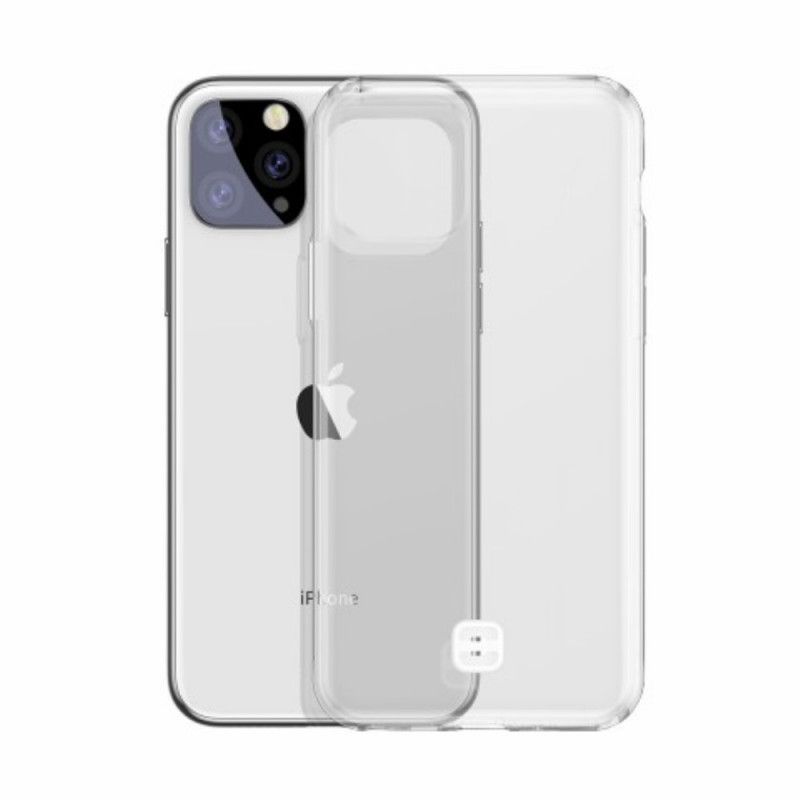 Cover iPhone 11 Pro Max Sort Gennemsigtig Baseus Med Rem