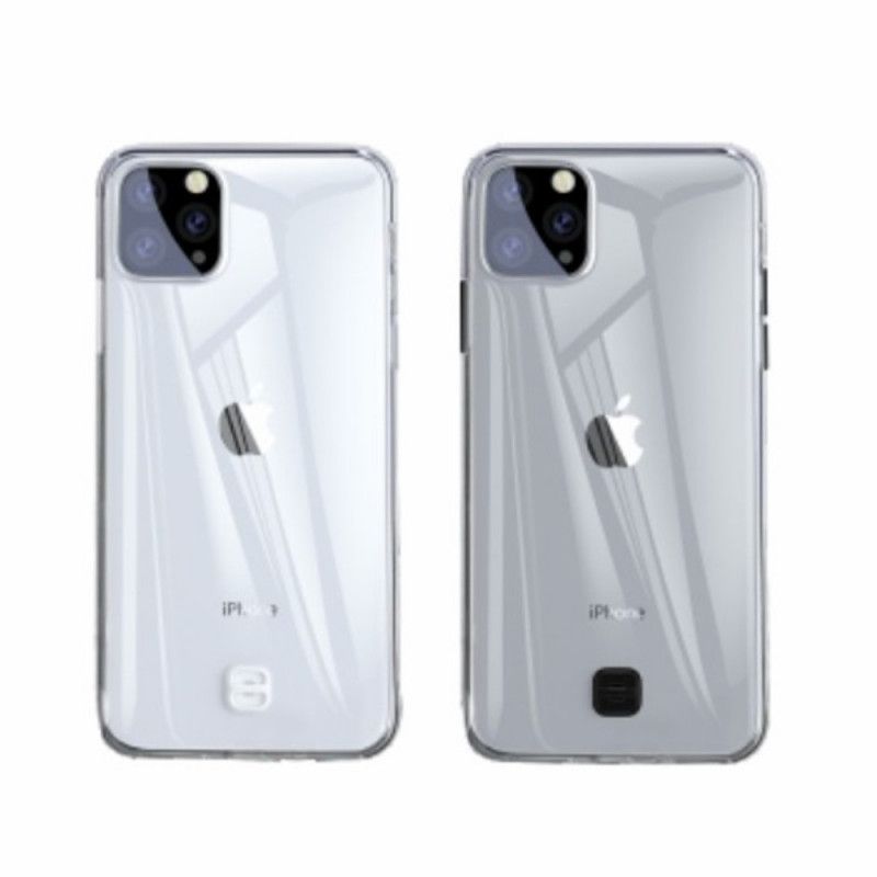 Cover iPhone 11 Pro Max Sort Gennemsigtig Baseus Med Rem