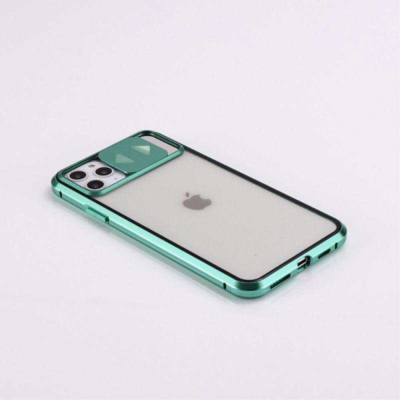 Cover iPhone 11 Pro Max Sort Hærdet Spejlglas Og Linsedæksel