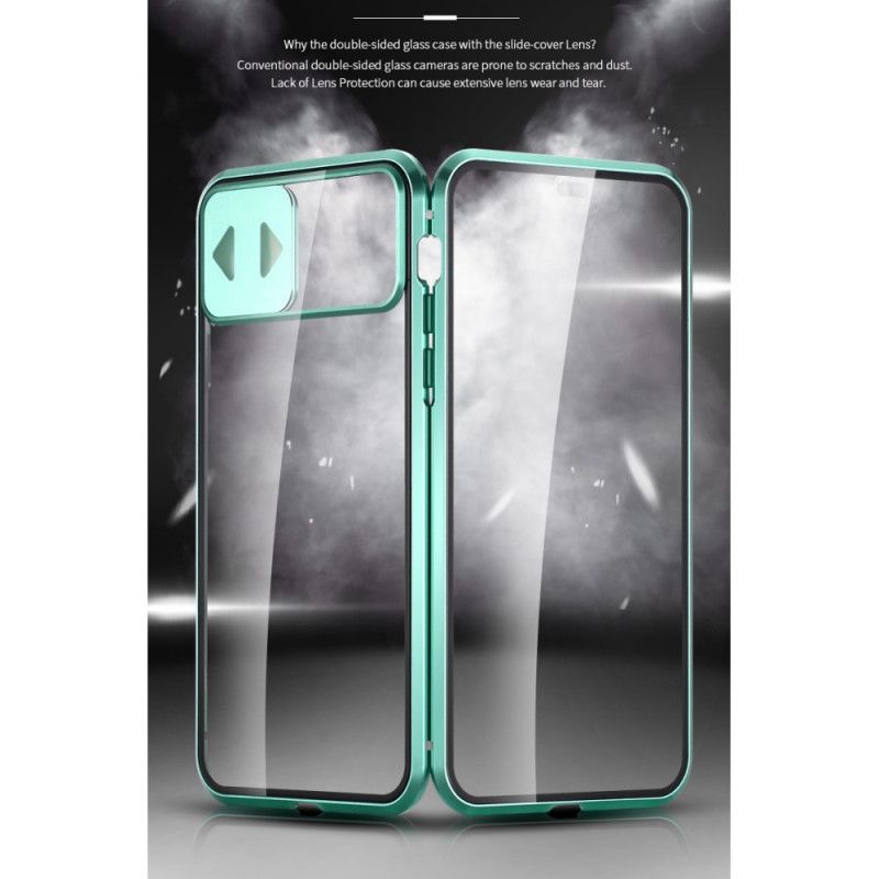 Cover iPhone 11 Pro Max Sort Hærdet Spejlglas Og Linsedæksel