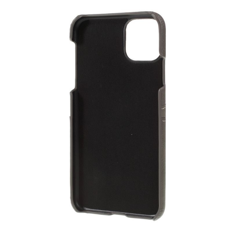 Cover iPhone 11 Pro Max Sort Kortholder Beskyttelse