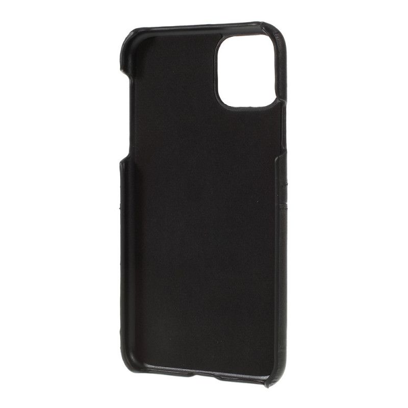 Cover iPhone 11 Pro Max Sort Kortholder Beskyttelse