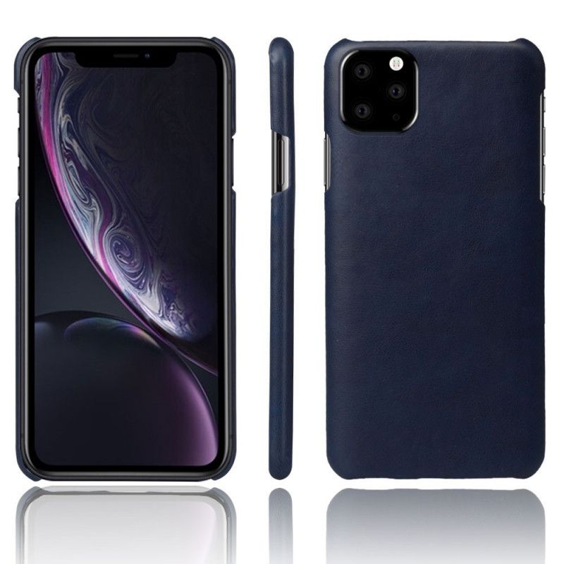 Cover iPhone 11 Pro Max Sort Læderstil