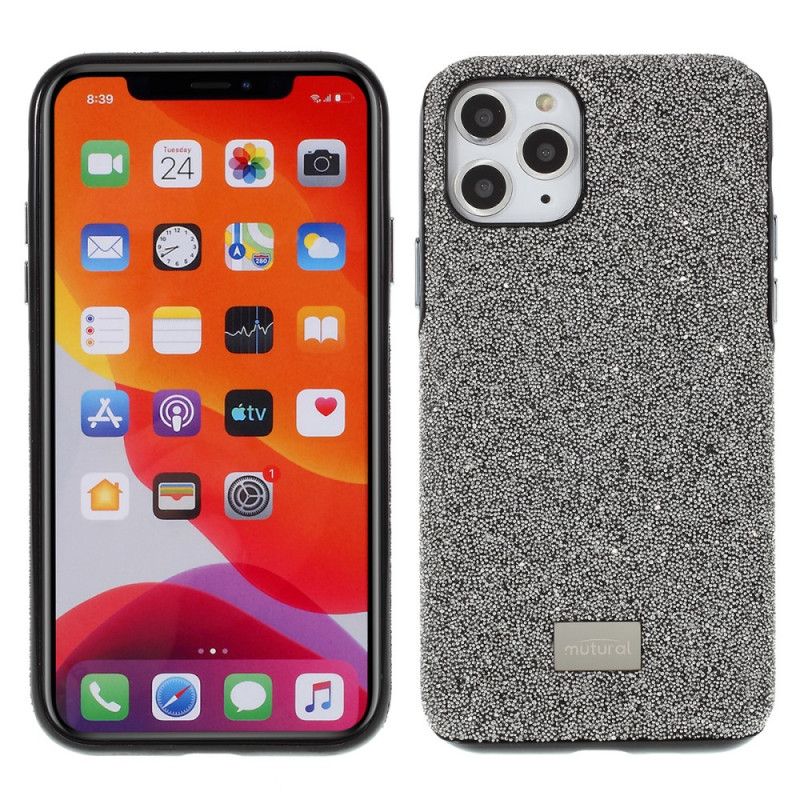 Cover iPhone 11 Pro Max Sort Luksuriøst Muturalt Stof