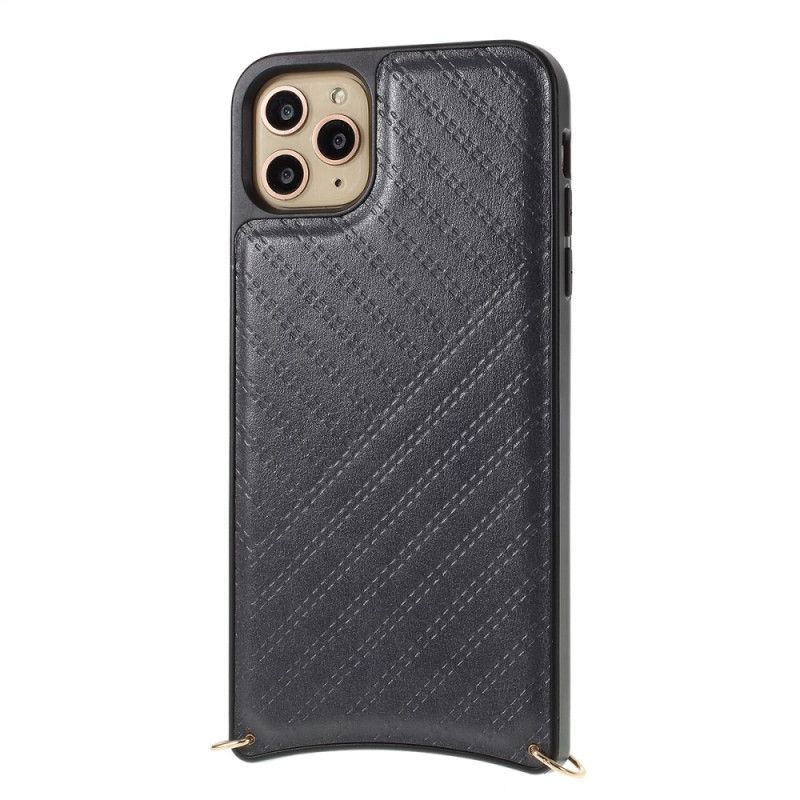 Cover iPhone 11 Pro Max Sort Med Mutural Streng