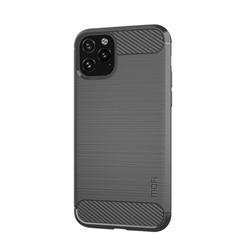 Cover iPhone 11 Pro Max Sort Mofi Børstet Kulfiber