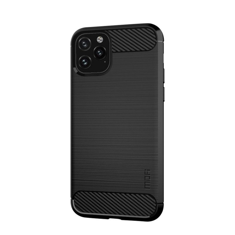 Cover iPhone 11 Pro Max Sort Mofi Børstet Kulfiber