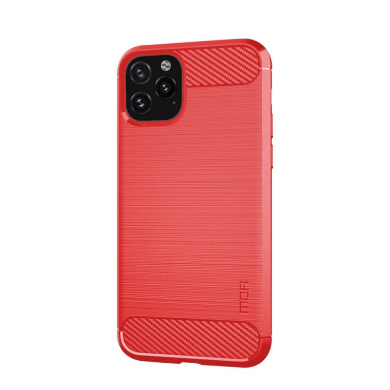 Cover iPhone 11 Pro Max Sort Mofi Børstet Kulfiber