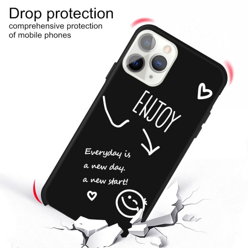 Cover iPhone 11 Pro Max Sort Nyd Silikone