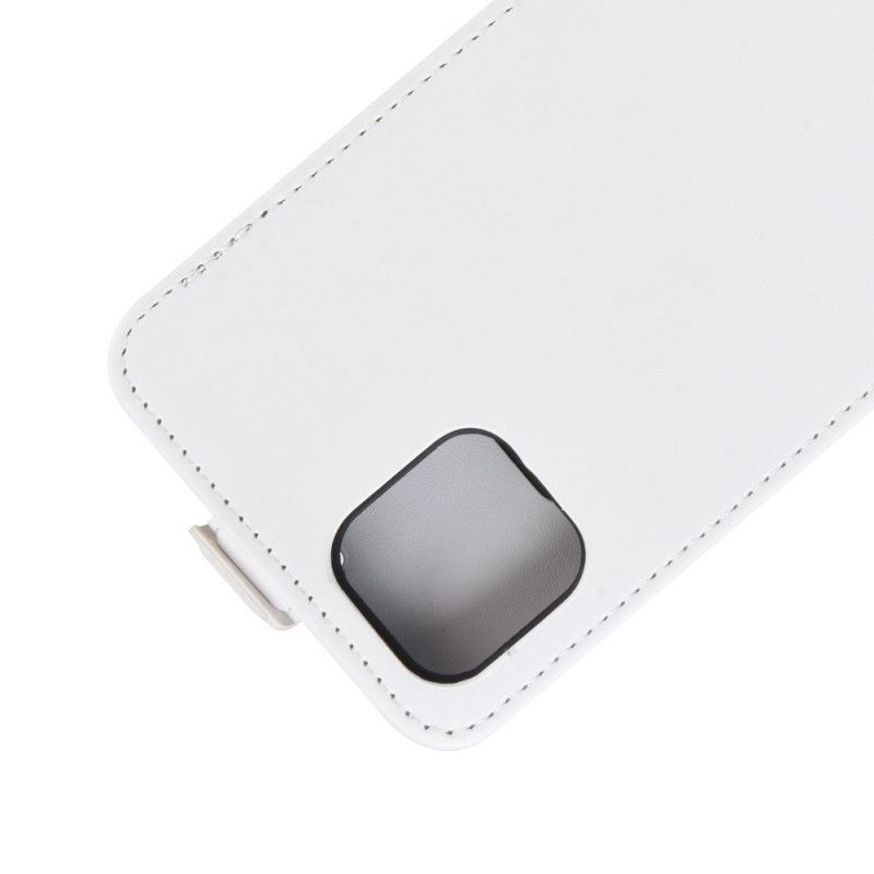 Flip Cover Læder for iPhone 11 Pro Max Sort Foldning Af Lædereffekt