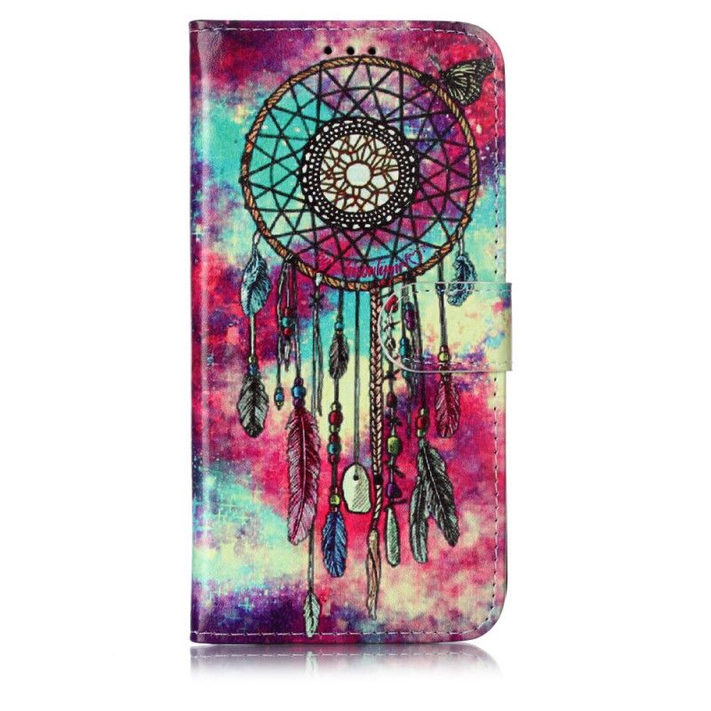 Flip Cover Læder iPhone 11 Pro Max Dream Catcher-Stilen Original