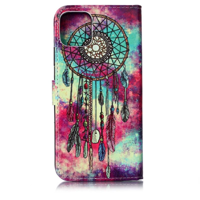 Flip Cover Læder iPhone 11 Pro Max Dream Catcher-Stilen Original