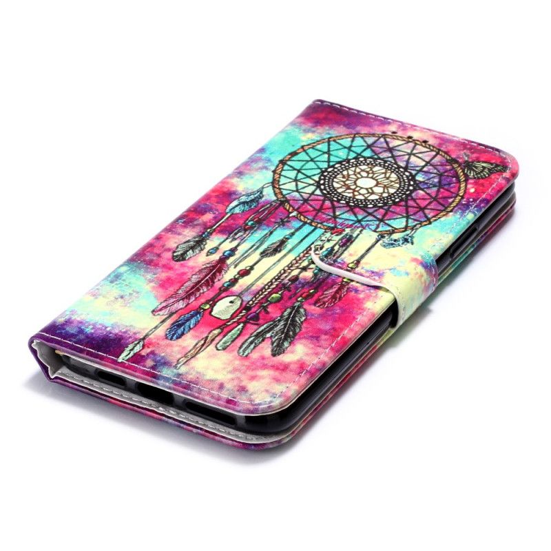 Flip Cover Læder iPhone 11 Pro Max Dream Catcher-Stilen Original