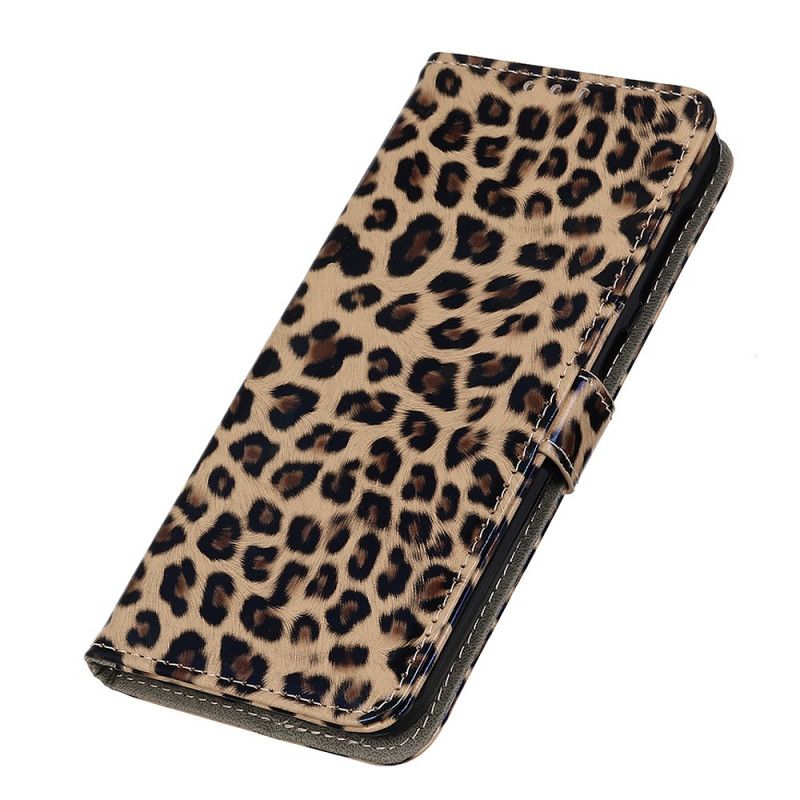 Flip Cover Læder iPhone 11 Pro Max Leopard Beskyttelse