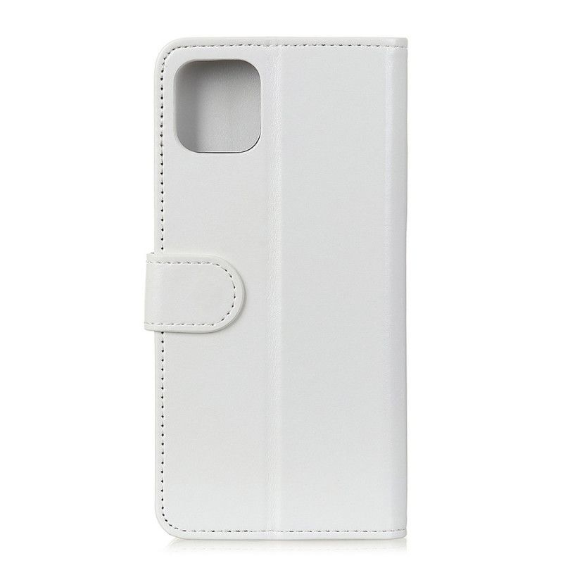 Flip Cover Læder iPhone 11 Pro Max Sort Trendy Lædereffekt