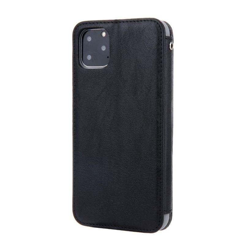 Læder Cover for iPhone 11 Pro Max Brun Finesse Læder Stil