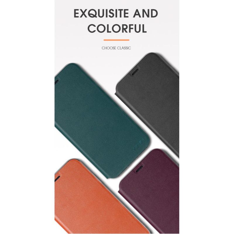 Læder Cover iPhone 11 Pro Max Sort Mobilcover Shandoo-Serien X-Niveau