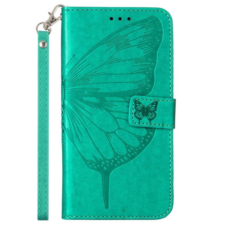 Flip Cover Xiaomi Redmi Note 12 5G Blomster Sommerfugl