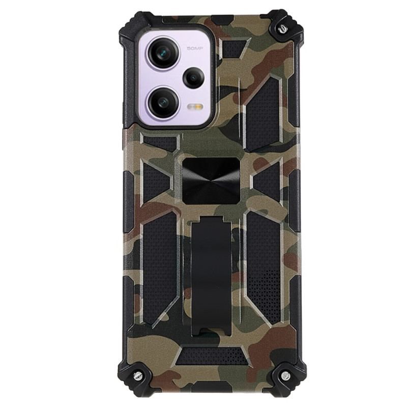 Mobilcover Xiaomi Redmi Note 12 5G Camouflage Aftagelig Støtte