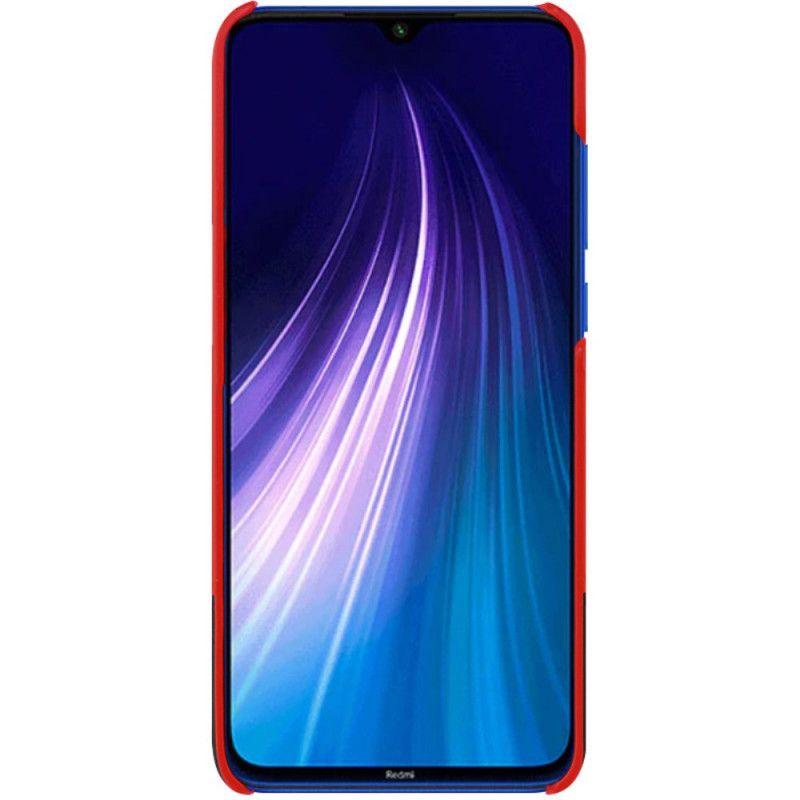 Cover for Xiaomi Redmi Note 8 Rød Imak Ruiyi Serie Læder Effekt