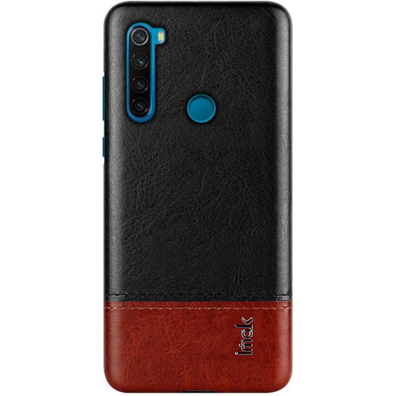 Cover for Xiaomi Redmi Note 8 Rød Imak Ruiyi Serie Læder Effekt