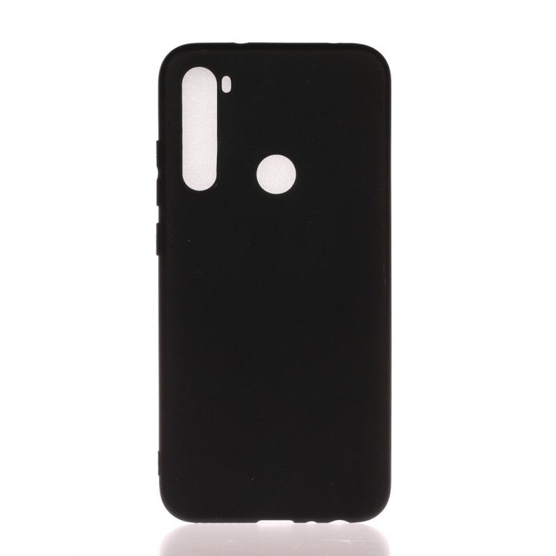 Cover Xiaomi Redmi Note 8 Sort Blød Mat Silikone