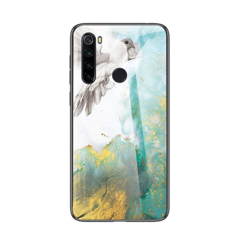 Cover Xiaomi Redmi Note 8 Sort Marmor