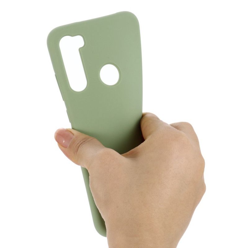 Cover Xiaomi Redmi Note 8 Sort Silikone Væske