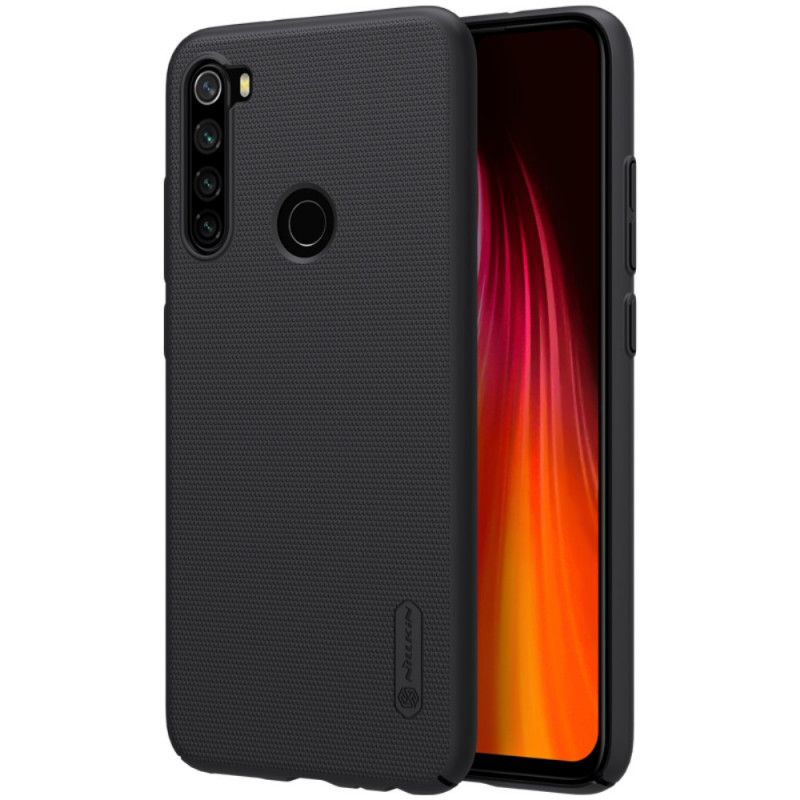 Cover Xiaomi Redmi Note 8 Sort Stiv Frostet Nillkin