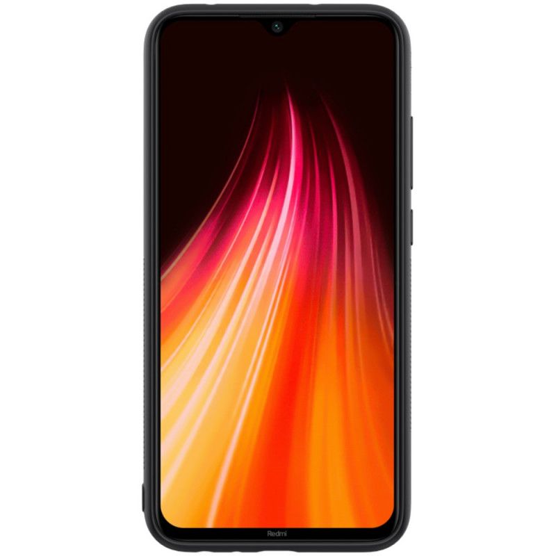 Cover Xiaomi Redmi Note 8 Sort Struktureret Nillkin