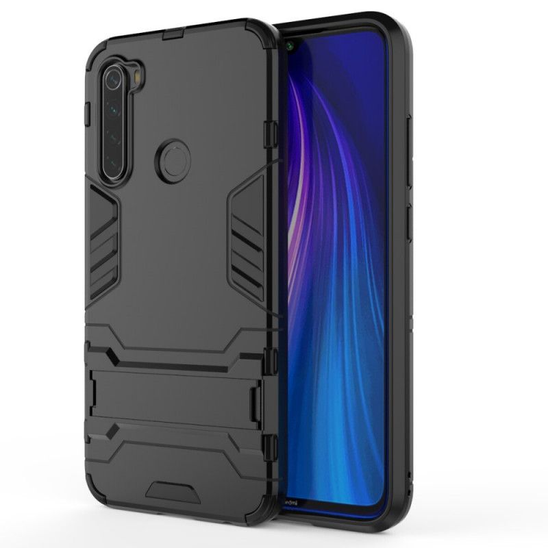 Cover Xiaomi Redmi Note 8 Sort Ultrabestandig Tunge