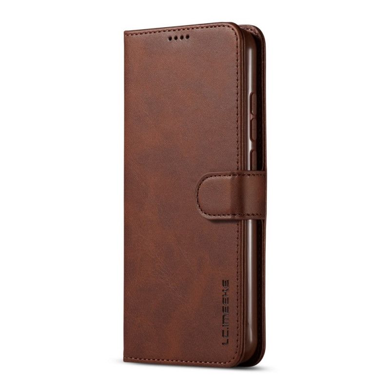 Flip Cover Læder for Xiaomi Redmi Note 8 Sort Lc.Imeeke Lædereffekt