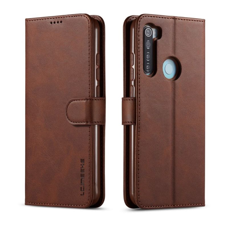 Flip Cover Læder for Xiaomi Redmi Note 8 Sort Lc.Imeeke Lædereffekt