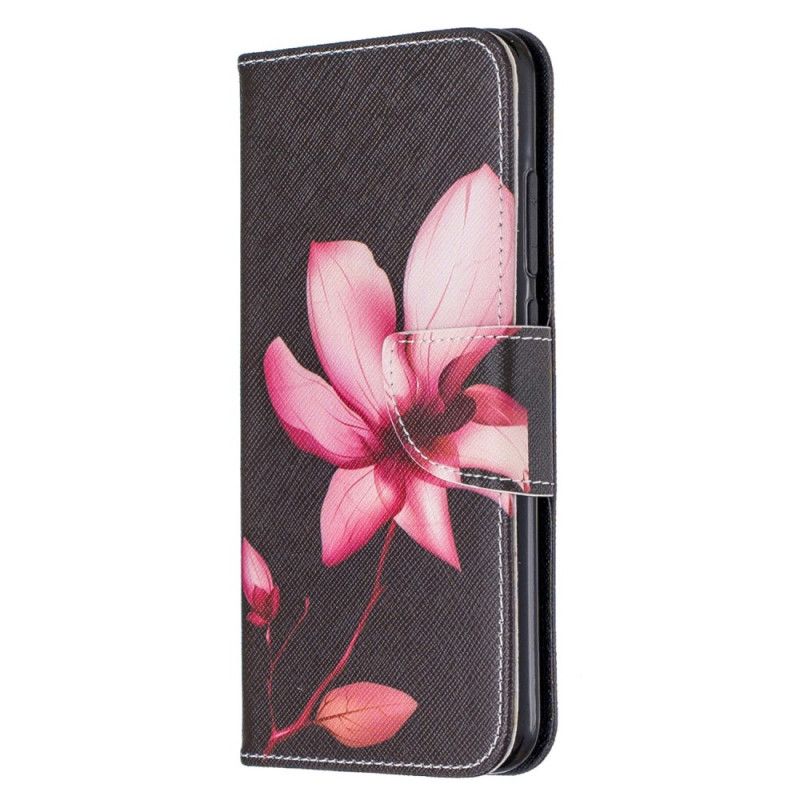 Flip Cover Xiaomi Redmi Note 8 Lyserød Blomst