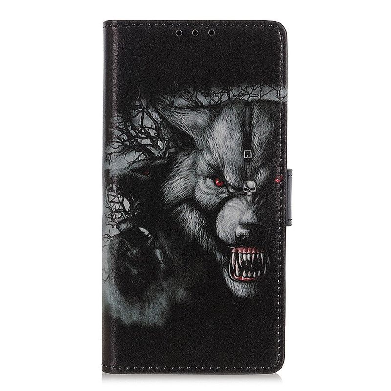 Flip Cover Xiaomi Redmi Note 8 Mobilcover Varulv