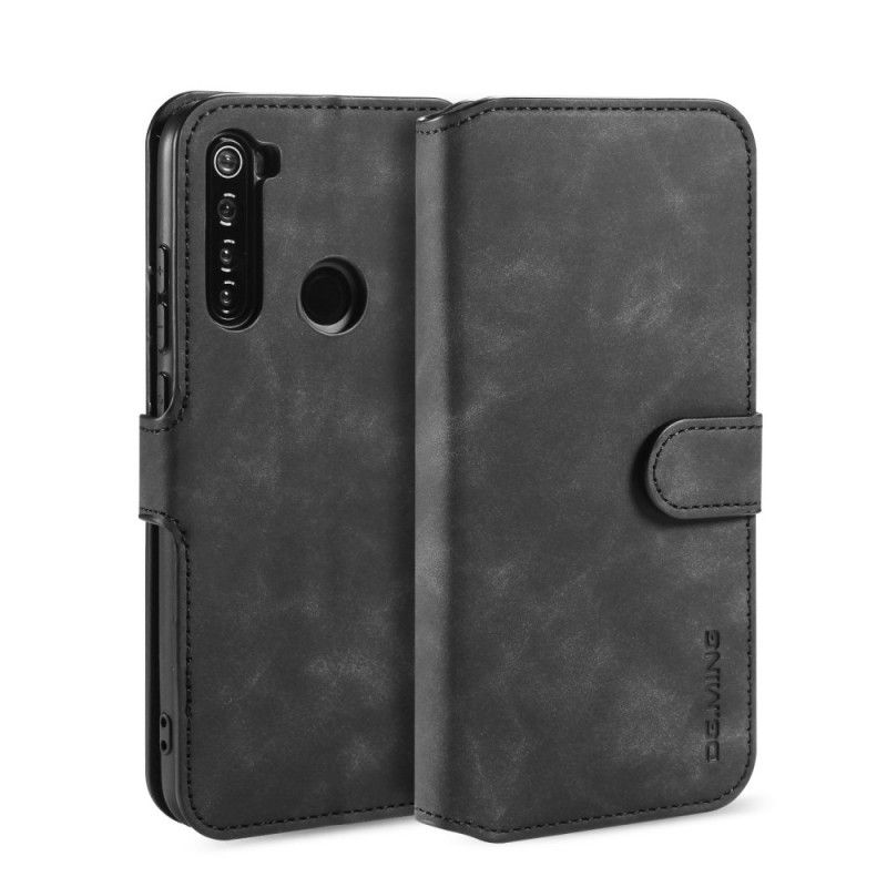 Flip Cover Xiaomi Redmi Note 8 Sort Retro Dg.Ming