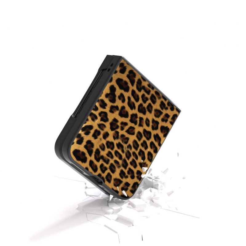 Cover Motorola Razr 50 Ultra Leopardmønster