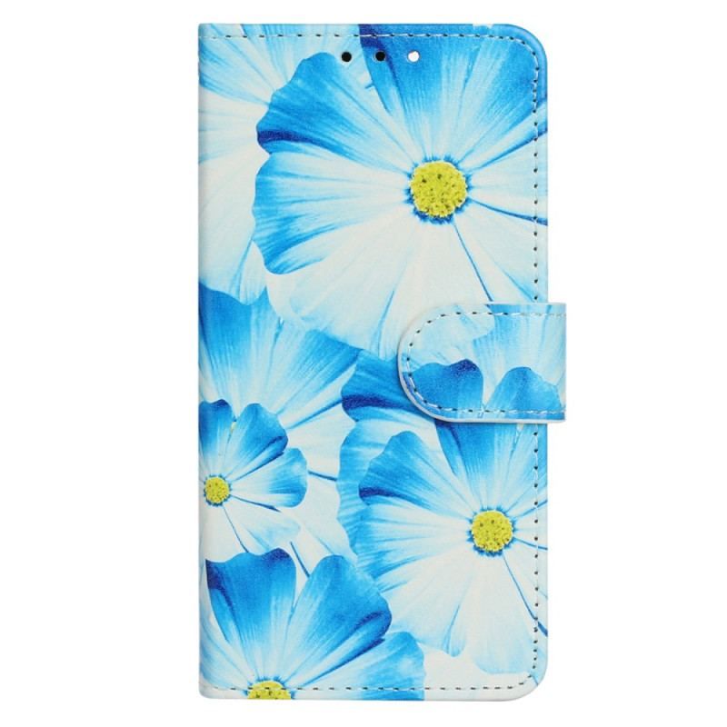 Flip Cover Moto G73 5G Intense Blomster