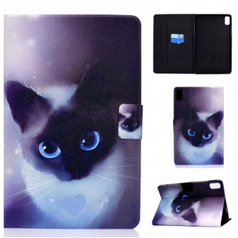 Flip Cover Huawei Matepad New Blue Eyed Cat