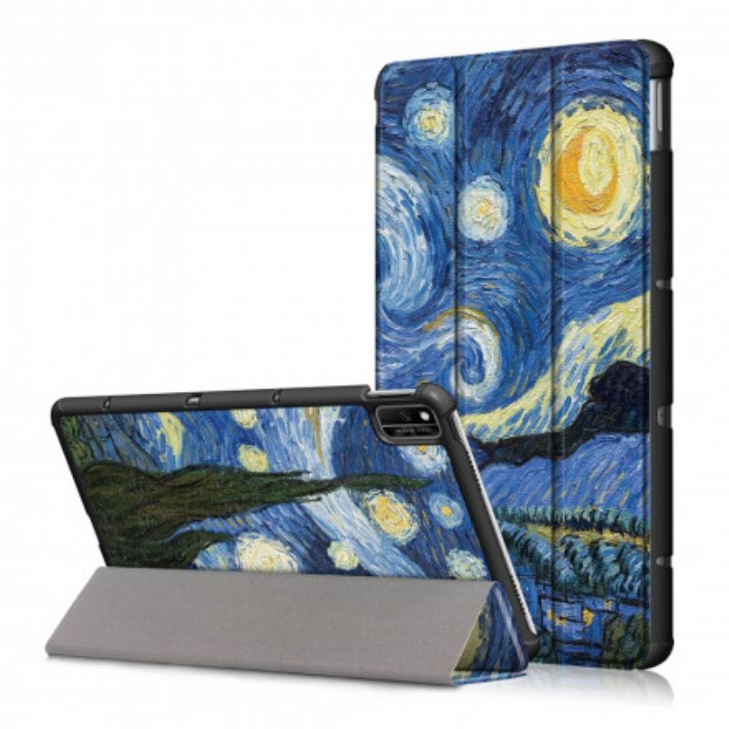 Forstærket Smart Etui Huawei Matepad New The Starry Night