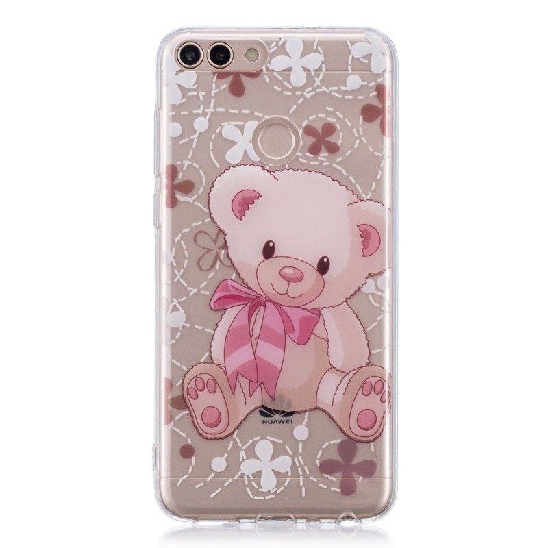 Cover Huawei P Smart Sød Bamse Beskyttelse