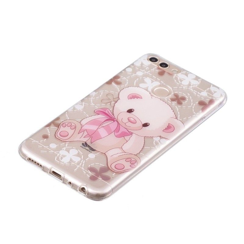 Cover Huawei P Smart Sød Bamse Beskyttelse