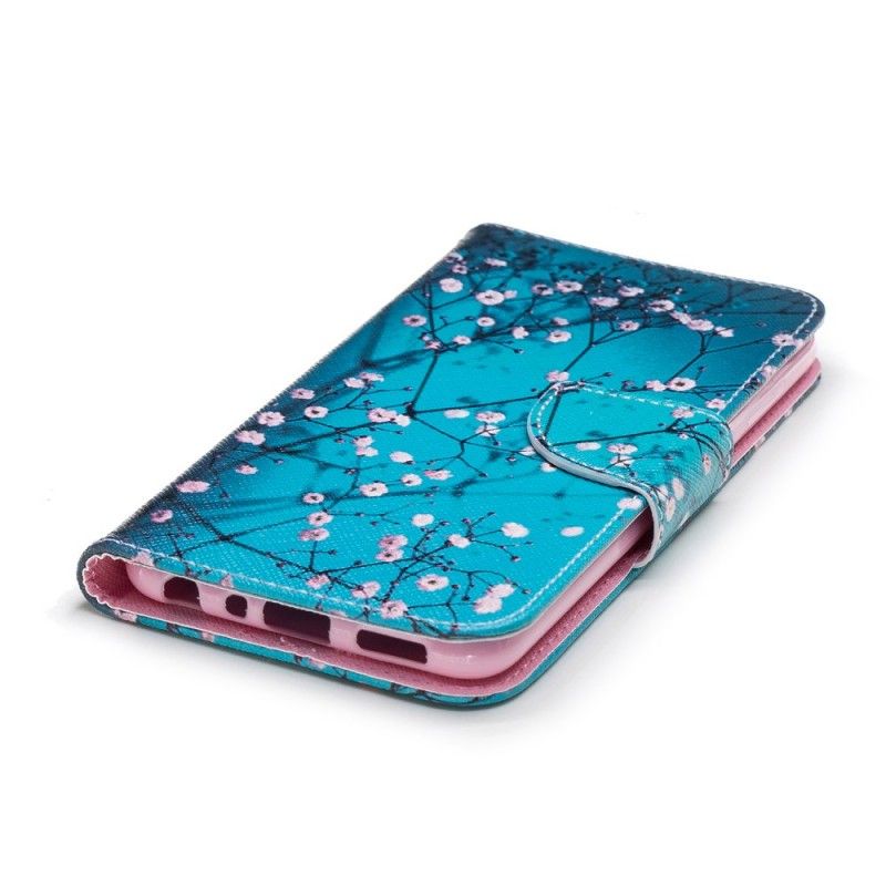 Flip Cover Huawei P Smart Mobilcover Blomstrende Træ