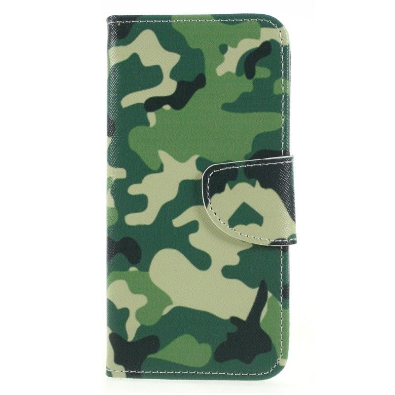 Flip Cover Huawei P Smart Mobilcover Militær Camouflage