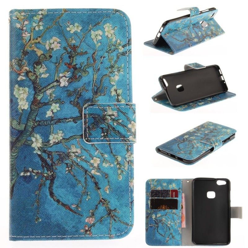 Flip Cover Huawei P10 Lite Blomstrende Træ