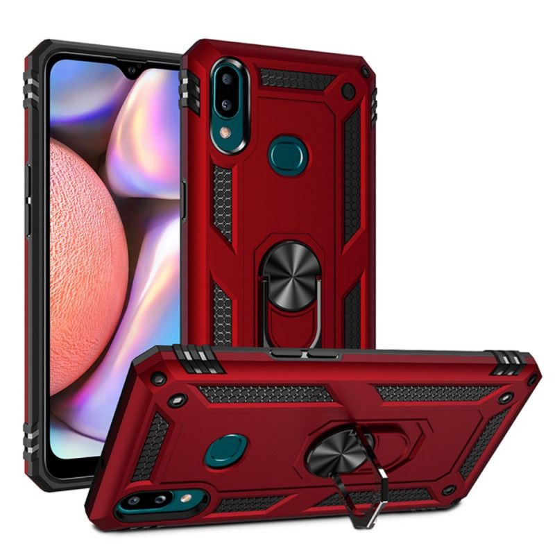 Cover for Samsung Galaxy A10s Sort Premium Ring