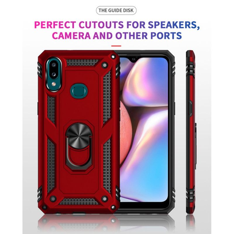 Cover for Samsung Galaxy A10s Sort Premium Ring