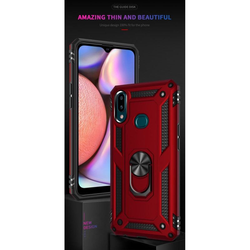 Cover for Samsung Galaxy A10s Sort Premium Ring