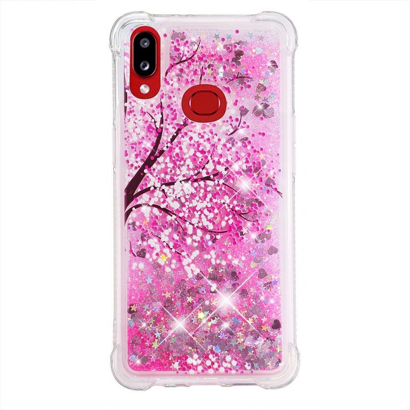 Cover Samsung Galaxy A10s Glitter Træ