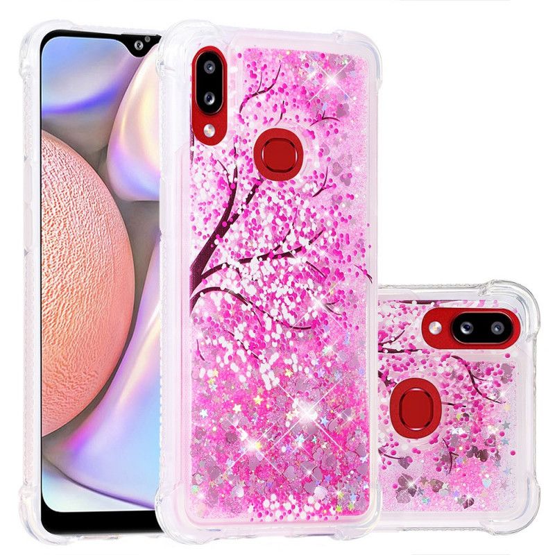 Cover Samsung Galaxy A10s Glitter Træ